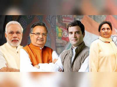 Chhattisgarh Elections 2018:പോരാട്ട ചൂടിന് അവസാനം; നാളെ ഛത്തീസ്‍ഗഡില്‍ രണ്ടാംഘട്ട തിരഞ്ഞെടുപ്പ്