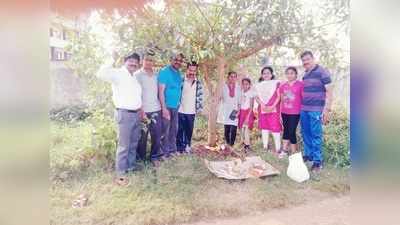 ಸಸಿಗಳಿಗೆ ಮರುಜೀವ ಕೊಟ್ಟ ವಾಯು ವಿಹಾರಿಗಳು !