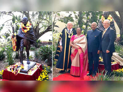 Australia Gandhi Statue: ఆస్ట్రేలియాలో జాతిపిత విగ్రహం.. రాష్ట్రపతి కోవింద్‌ ఆవిష్కరణ