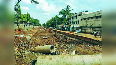 ಆಮೆ ಗತಿಯಲ್ಲಿ ಸ್ಮಾರ್ಟ್‌ಸಿಟಿ ರಸ್ತೆ ಕಾಮಗಾರಿ