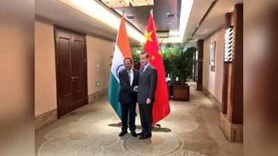 डोभाल और वांग ने की भारत-चीन सीमा पर बातचीत