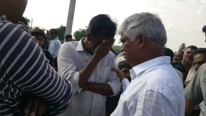 ಜಿಲ್ಲಾ ಉಸ್ತುವಾರಿ ಸಚಿವರು ಸ್ಥಳಕ್ಕೆ ಭೇಟಿ