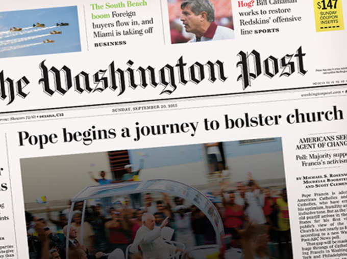 वाशिंगटन पोस्टः न्यूज पेपर
