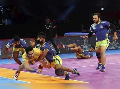 Pro Kabaddi 2018: தெலுங்கு டைட்டன்ஸை தெறிக்கவிட்ட தமிழ் தலைவாஸ்