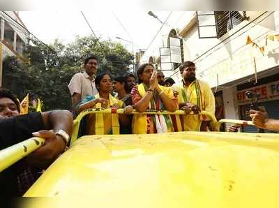 TDP: నందమూరి సుహాసిని తరపున మంత్రి పరిటాల ప్రచారం