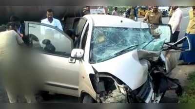 Ulundurpet Accident: டேங்கர் லாரி மீது கார் மோதி கோரவிபத்து: தாயும், மகனும் பலி!