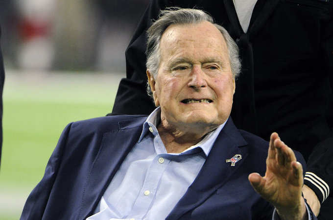 George H.W. Bush dead 1.