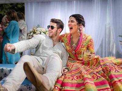 Nickyanka Wedding: निक ने हाथ पर मेहंदी से लिखा प्रियंका का नाम?