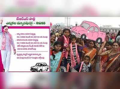 TRS Manifesto: టీఆర్‌ఎస్ మేనిఫెస్టో.. మరిన్ని కీలక హామీలు