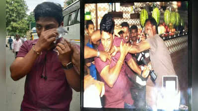சென்னை மதிமுக நடத்திய போராட்டத்தில் நிருபர் மீது கொலைவெறி தாக்குதல்..!!