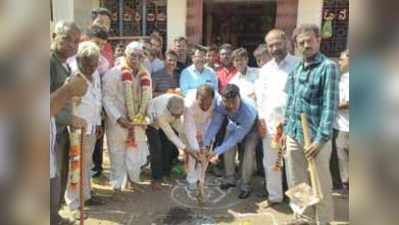 ಚನ್ನಪೇಟೆ:  ನಾನಾ ಕಾಮಗಾರಿಗಳಿಗೆ ಚಾಲನೆ