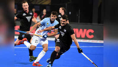 Hockey World Cup अर्जेन्टीना ने न्यू जीलैंड को 3-0 से हराया