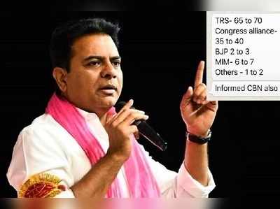 KTR: చంద్రబాబు ఒత్తిడితో లగడపాటి సర్వే తారుమారు.. ఆధారాలివిగో!