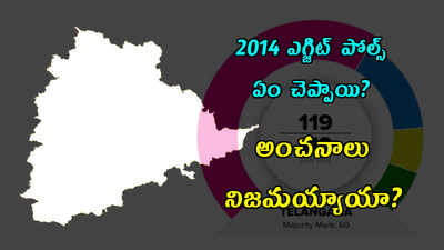 Telangana Exit Polls: 2014 ఎగ్జిట్ పోల్స్ నిజమయ్యాయా? నాటి ఫలితాలేమిటీ?