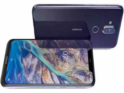 Nokia 8.1 smartphone launch नोकिया ८.१ स्मार्टफोन लाँच