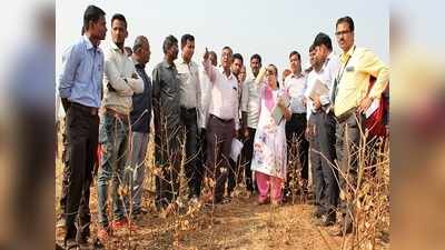 शेतकऱ्यांच्या व्यथा ऐकून केंद्रीय समितीचा काढता पाय