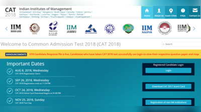 CAT 2018 Answer Key: आज होगी जारी, यहां देखें