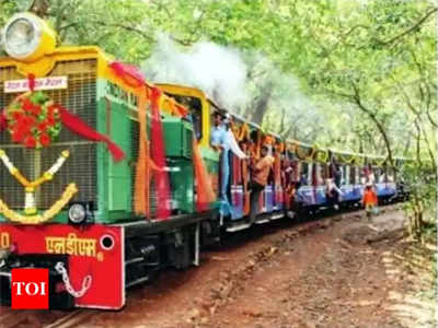 Matheran Mini Train: माथेरानची ट्रेन घसरली!