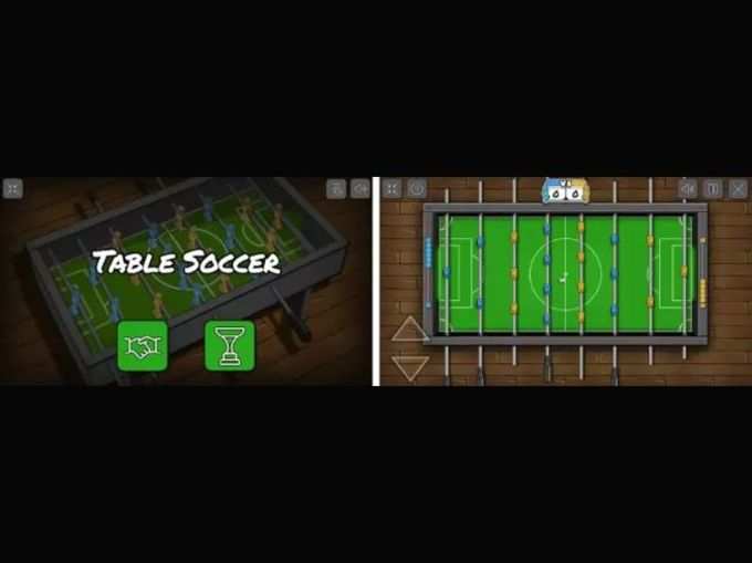 टेबल सॉसर (table Soccer)