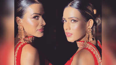 Nia Sharma hot photos: देखिए, रेड ड्रेस में किलर लुक दे रहीं निया
