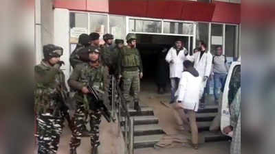 Jammu kashmir : चौकीवर दहशतवादी हल्ला, ४ पोलीस शहीद