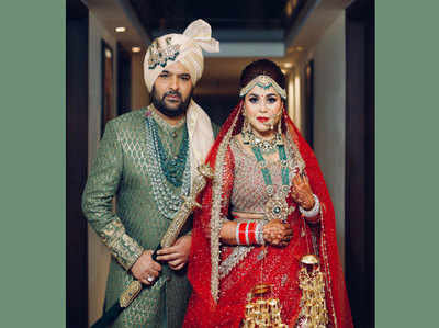 Kapil Sharma Wedding: देखें, शादी के बाद कपिल की पत्नी संग पहली तस्वीर