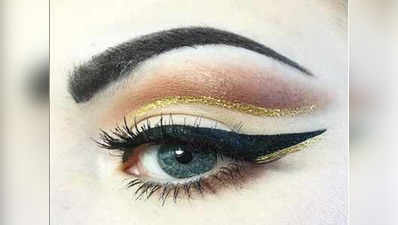 Glitter eye makeup ideas: खुशियों की चमक को ग्लिटर आई मेकअप से यों बढ़ाएं