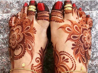 Mehndi design for Legs बहुत हटकर हैं ये डिजाइंस