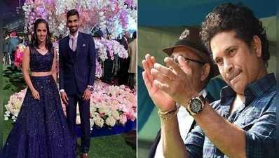 Sachin: సైనా, కశ్యప్ పెళ్లి.. కిదాంబి ఫొటో! సచిన్ ఏంటిది? 