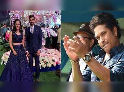 Sachin: సైనా, కశ్యప్ పెళ్లి.. కిదాంబి ఫొటో! సచిన్ ఏంటిది?