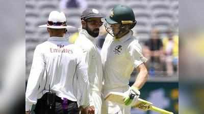 Tim Paine: పెర్త్‌లో మళ్లీ గొడవపడిన కోహ్లీ, టిమ్‌పైన్..!