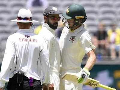 Tim Paine: పెర్త్‌లో మళ్లీ గొడవపడిన కోహ్లీ, టిమ్‌పైన్..!