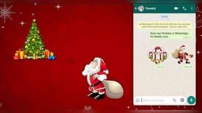 Christmas Whatsapp Stickers: நீங்களே வாட்ஸ்அப் ஸ்டிக்கரை உருவாக்கலாம்!