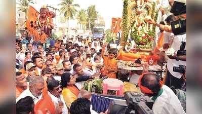 ಹುಣಸೂರಿನಲ್ಲಿ ಹನುಮ ಉತ್ಸವ ವೈಭವ