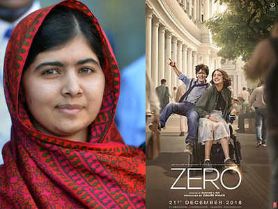 Malala: झिरो पाहून मलाला म्हणाली, शाहरुखला भेटायचंय!
