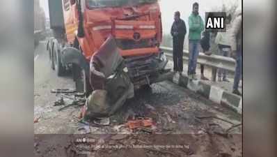 हरियाणा: घने कोहरे में हाइवे पर टकराईं 50 गाड़ियां, 8 लोगों की मौत