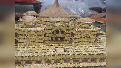 माचिस की 2500 तीलियों से बना डाला मुगल शासक हुमायूं का मकबरा