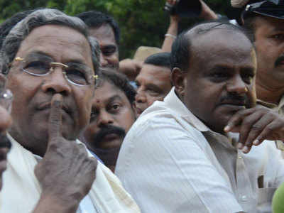 कर्नाटकात नाराज काँग्रेस आमदारांचे बंड!