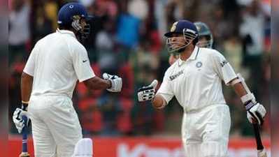 दूसरे दिन भारत ने दो विकेट पर बनाए 128 रन