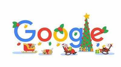 Christmas Google Doodle: ‘ஹேப்பி ஹாலிடேஸ்’ டூடுள் : கிறிஸ்துமஸ் ஸ்பெஷலாக அசத்திய கூகுள்!