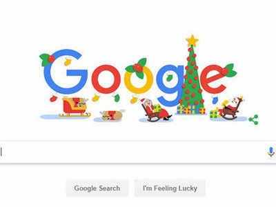 christmas google doodle: ಗೂಗಲ್‌ನಿಂದ ಕ್ರಿಸ್‌ಮಸ್‌ ಶುಭಾಶಯ