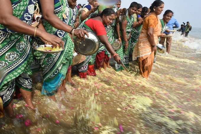 సునామీకి 14ఏళ్లు.. సముద్రుడికి శాంతి పూజలు