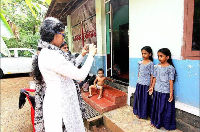 కొదిన్హి గ్రామంలో కవల పిల్లలు