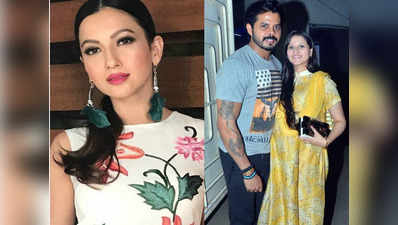 Sreesanth की पत्नी Bhuvneshwari की ट्विटर पर Gauahar Khan से बहस