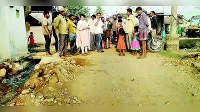 ಒತ್ತುವರಿ ತೆರವಿನ ಭರವಸೆ; ರಸ್ತೆ ಕಾಮಗಾರಿ ಮತ್ತೆ ಶುರು