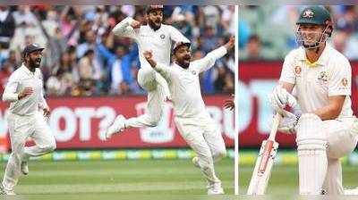 Ind v Aus 3rd Test: 37 ஆண்டுக்கு பின் ஆஸ்திரேலியாவை வென்று தொடரில் இந்தியா முன்னிலை!