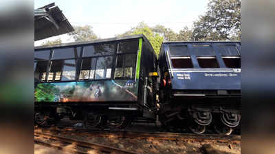 Matheran Mini train: वर्षाच्या शेवटच्या दिवशी माथेरान मिनी ट्रेन घसरली