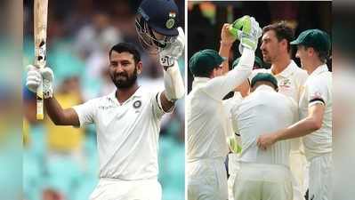 Ind vs Aus 4th Test Highlights : పుజారా అజేయ శతకం.. సిడ్నీ టెస్టులో తొలిరోజు భారత్‌‌ 303/4