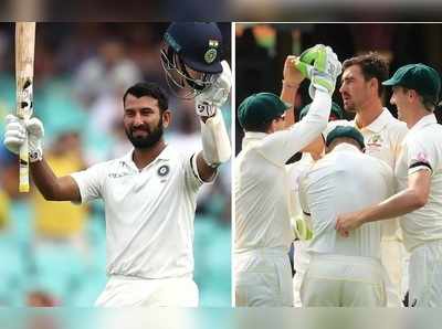 Ind vs Aus 4th Test Highlights : పుజారా అజేయ శతకం.. సిడ్నీ టెస్టులో తొలిరోజు భారత్‌‌ 303/4