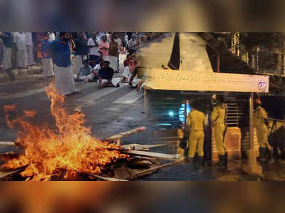 അക്രമം അതിരുവിട്ടു; പാലക്കാട് ഇന്ന് നിരോധനാജ്ഞ